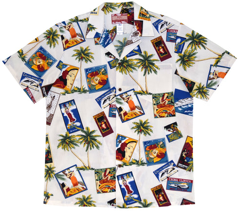 Pan American Hawaii Express Men's Hawaiian Shirt